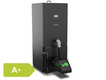 Pelletkessel KOSTRZEWA Mini Bio Luxury / EEI PELLETS 12 kW Pelletheizung